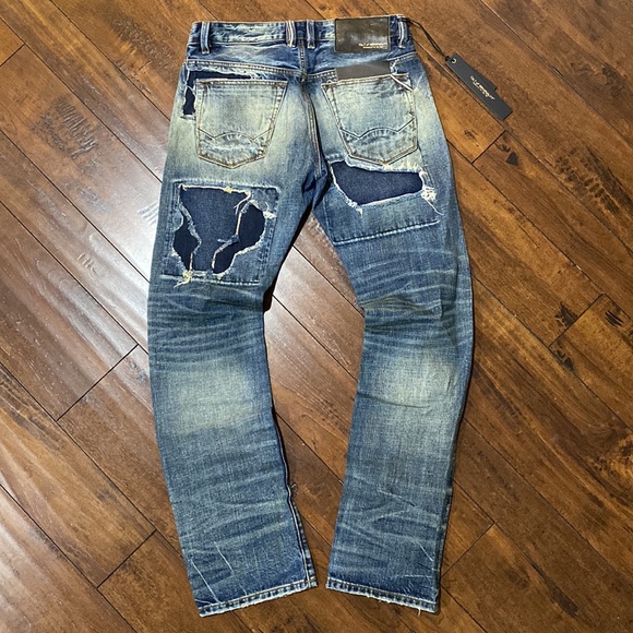 NWT Cult of Individuality Sample Rebel Straight Selvedge Denim Jeans #C197 - Picture 2 of 11